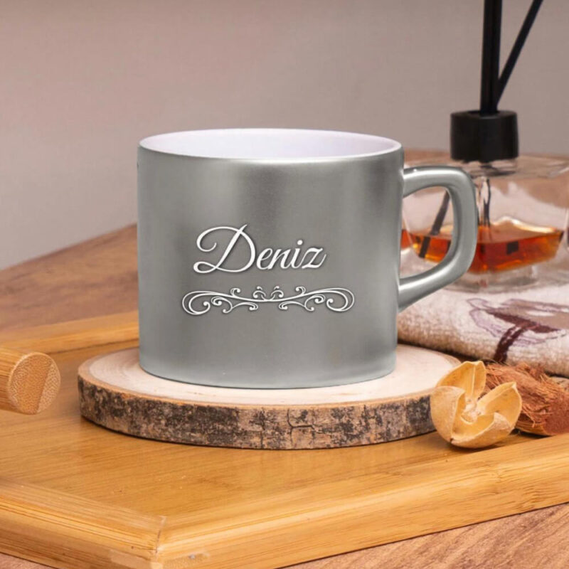 2613 - Seramik Nescafe Fincanı - Görsel 2