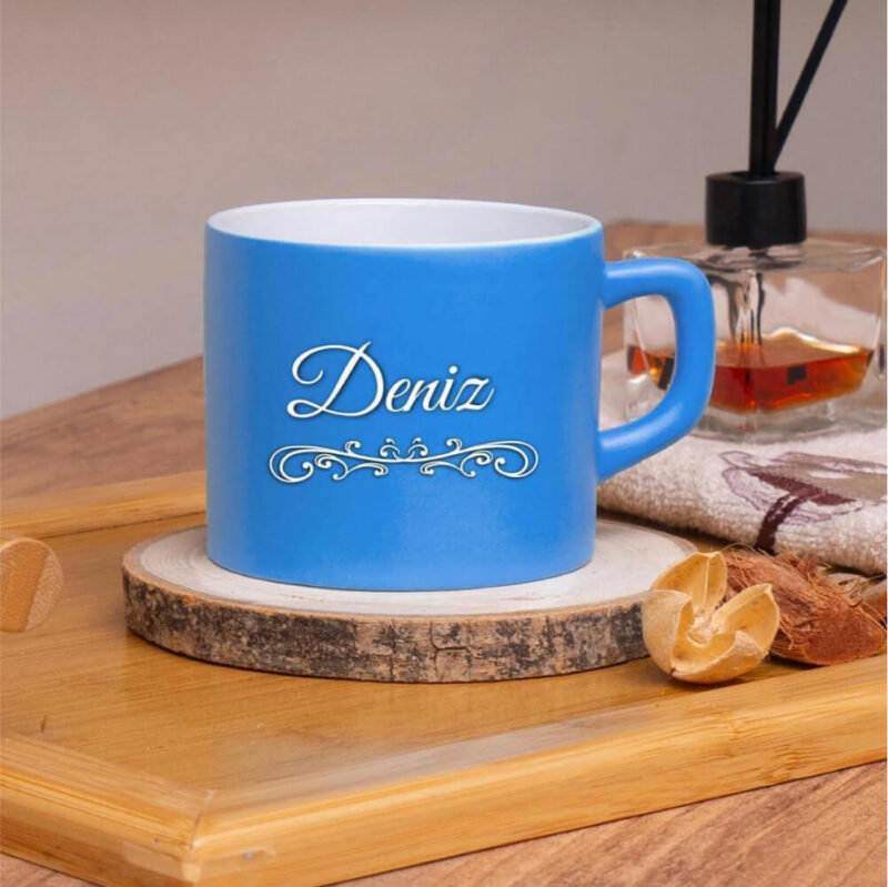 2613 - Seramik Nescafe Fincanı - Görsel 3