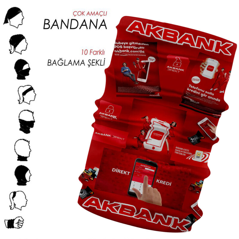 6513 - Çok Amaçlı Bandana - Görsel 8
