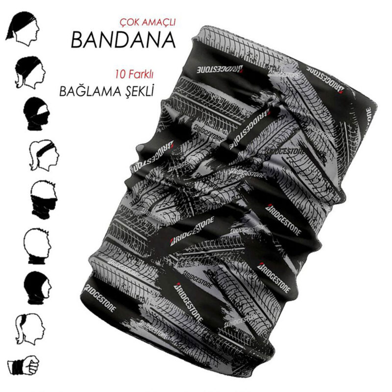 6513 - Çok Amaçlı Bandana - Görsel 2