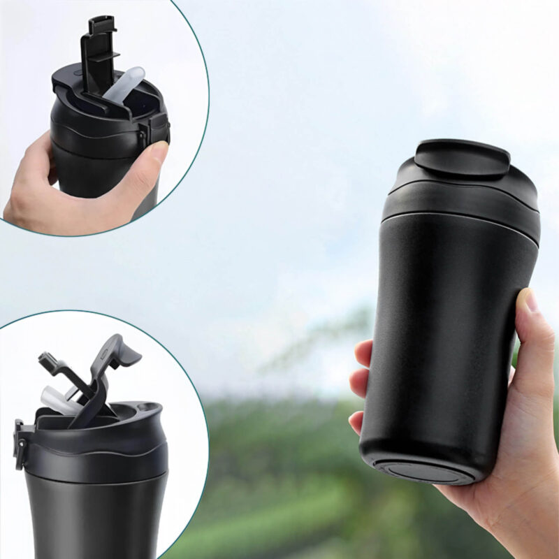 6106 - Çelik Termos - 400 ML - Görsel 3