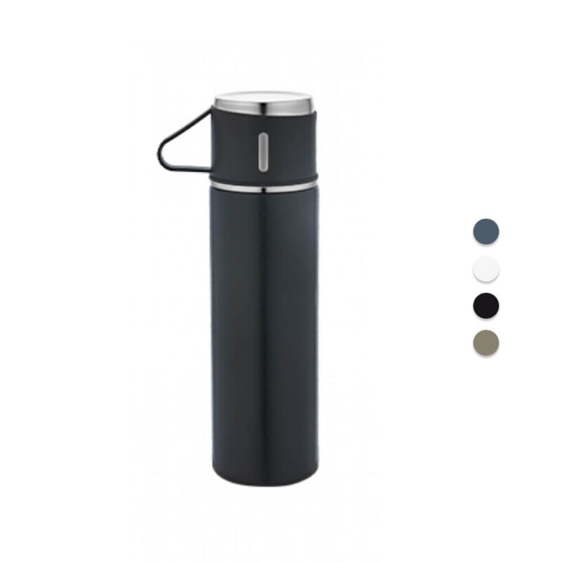6127 - Çelik 3'lü Termos - 500 ML - Görsel 2