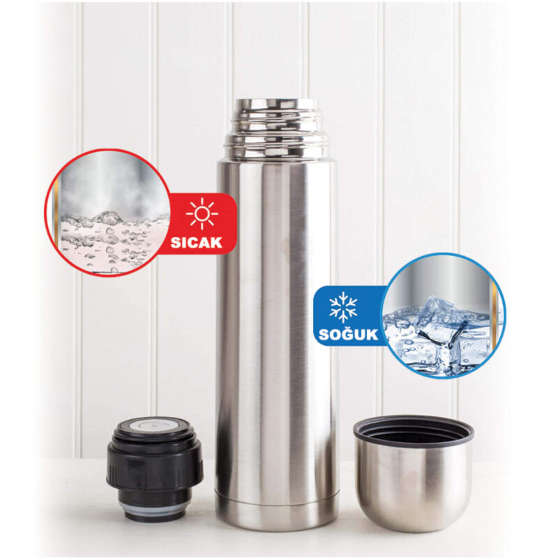 6129 - Çelik Termos - 750 ML - Görsel 2