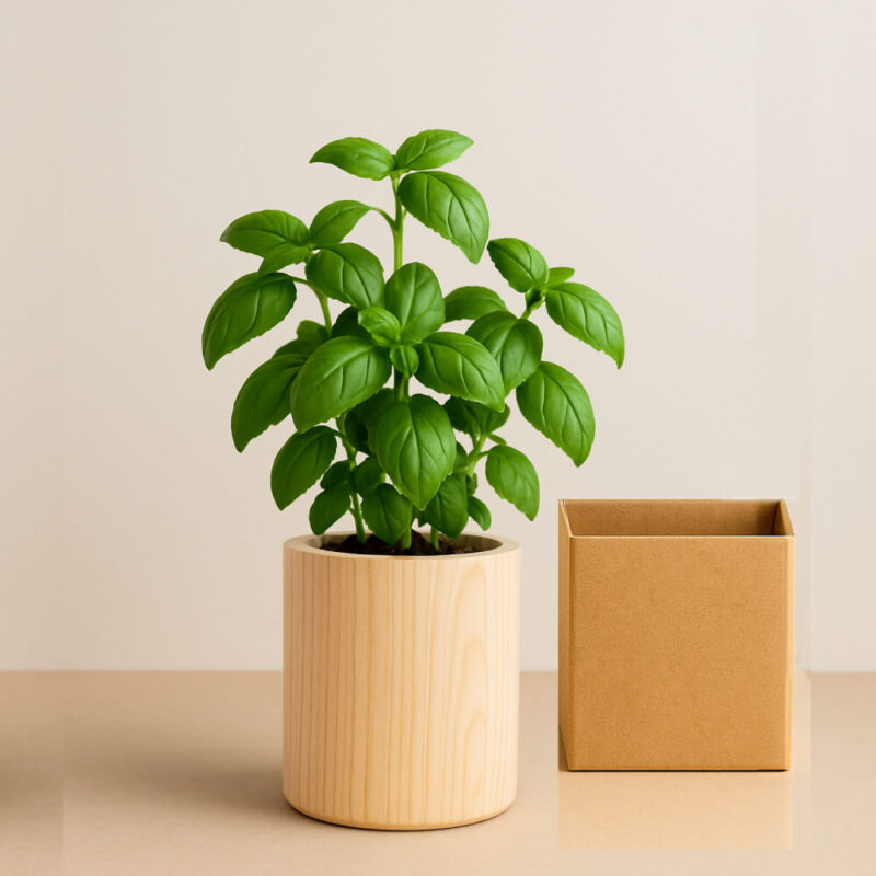 2551 - Bambu Saksılı Dikim Kiti 8x10 cm - Görsel 3