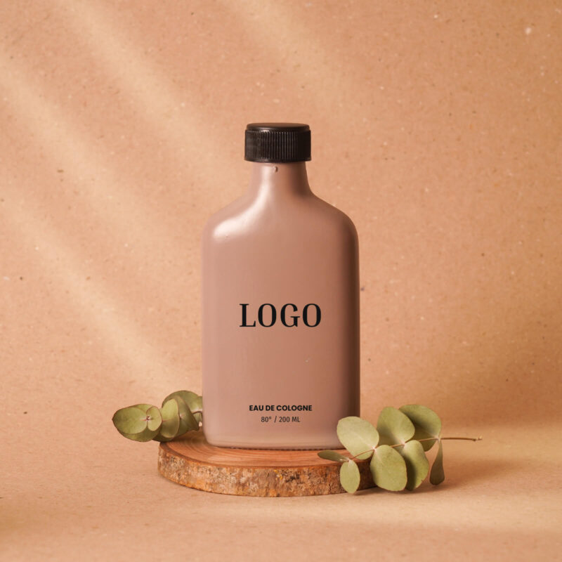 6714 - Cam Şişe Kolonya 200 ml - Görsel 2