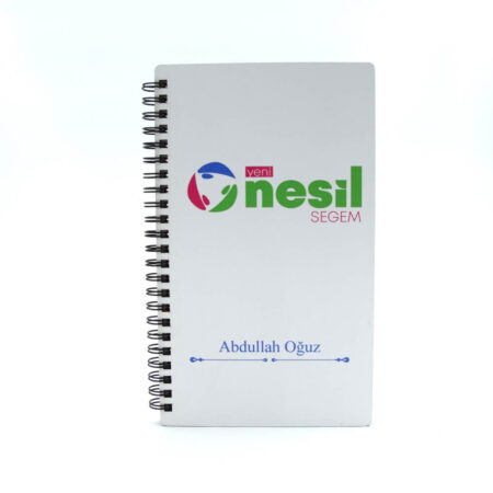 2416 - Ahşap Kapaklı Defter 13 x 21 cm