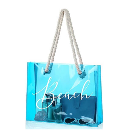 8730 - PVC Plaj Çantası 50 x 40 x 8 cm