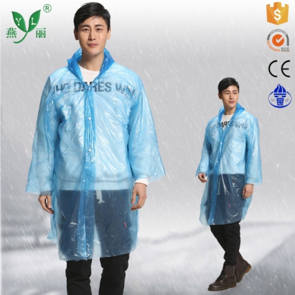 6312 - İnce Şeffaf Yağmurluk