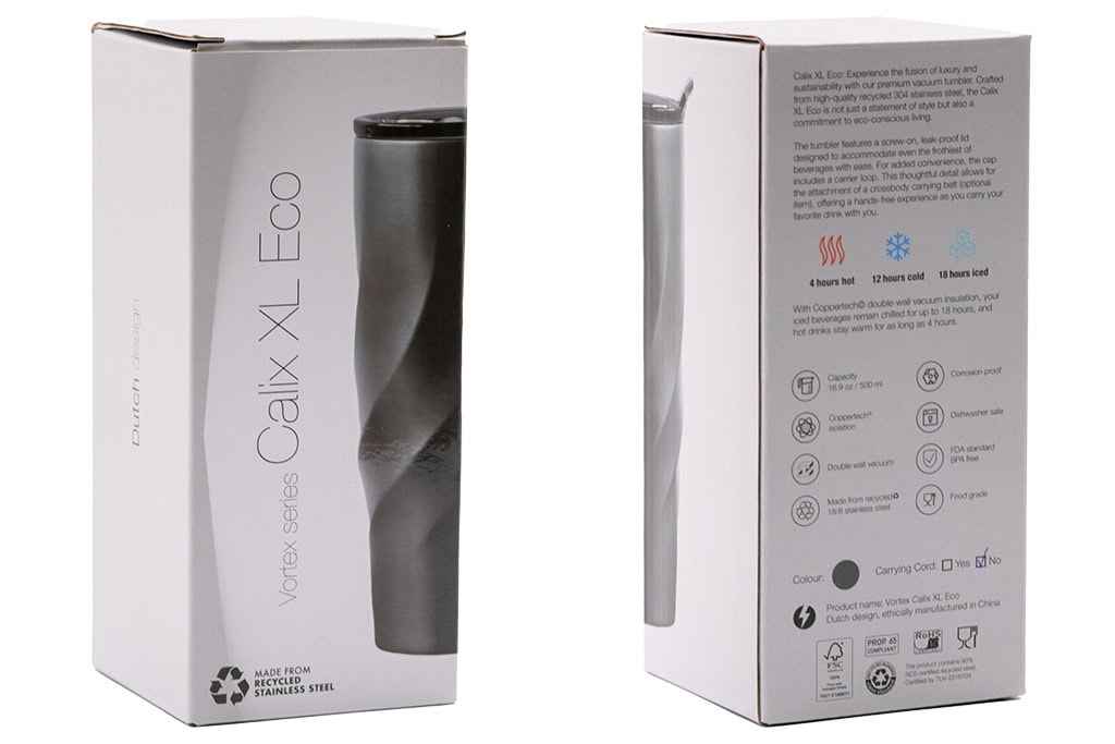 6148 - Çevre Dostu Çelik Termos Bardak 500 mL - Görsel 6