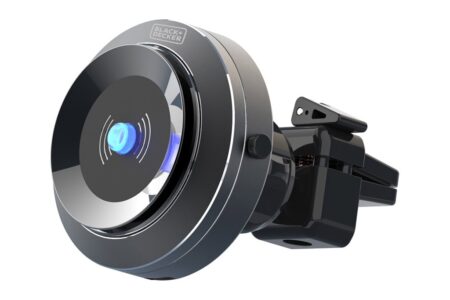 8517 - 15W Kablosuz Şarjlı Vakumlu Telefon Tutucu