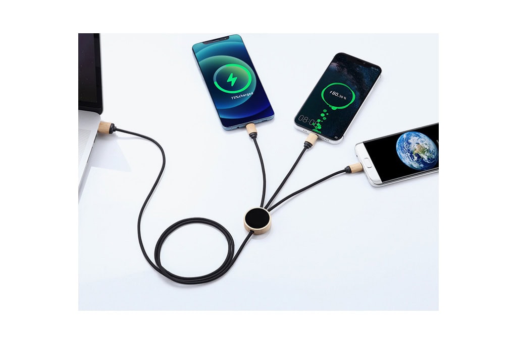 8560 - Bambu Çoklu Şarj Kablosu - Görsel 4